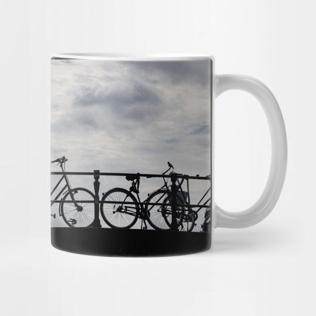 Bikes in Silhouette by Memories4you